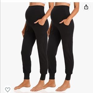 Maternity jogger pants black M like new